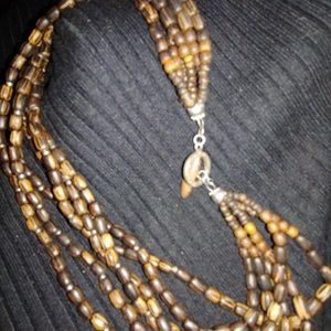 Silpada 'Palm Wood' Brown Necklace